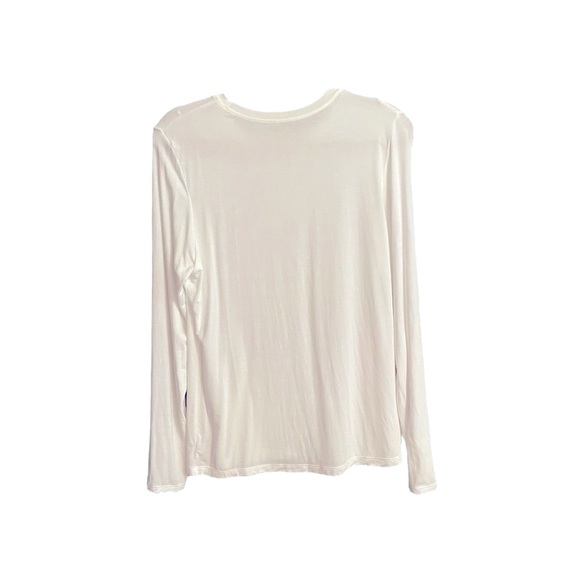 Cuddl Duds Softwear Long Sleeve Crew -Size Large- Wear under Scrubs for comfort - Picture 4 of 8